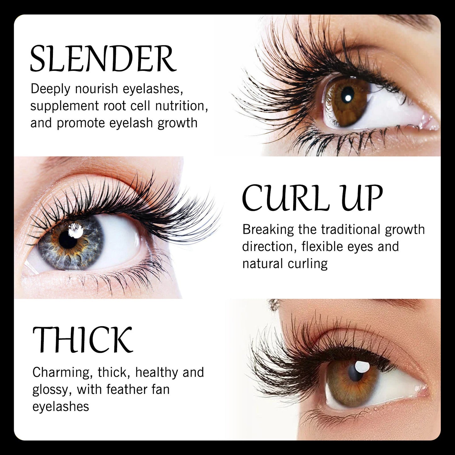 Wimpernserum – Natürliches Serum für lange & geschwungene Wimpern (3ml)