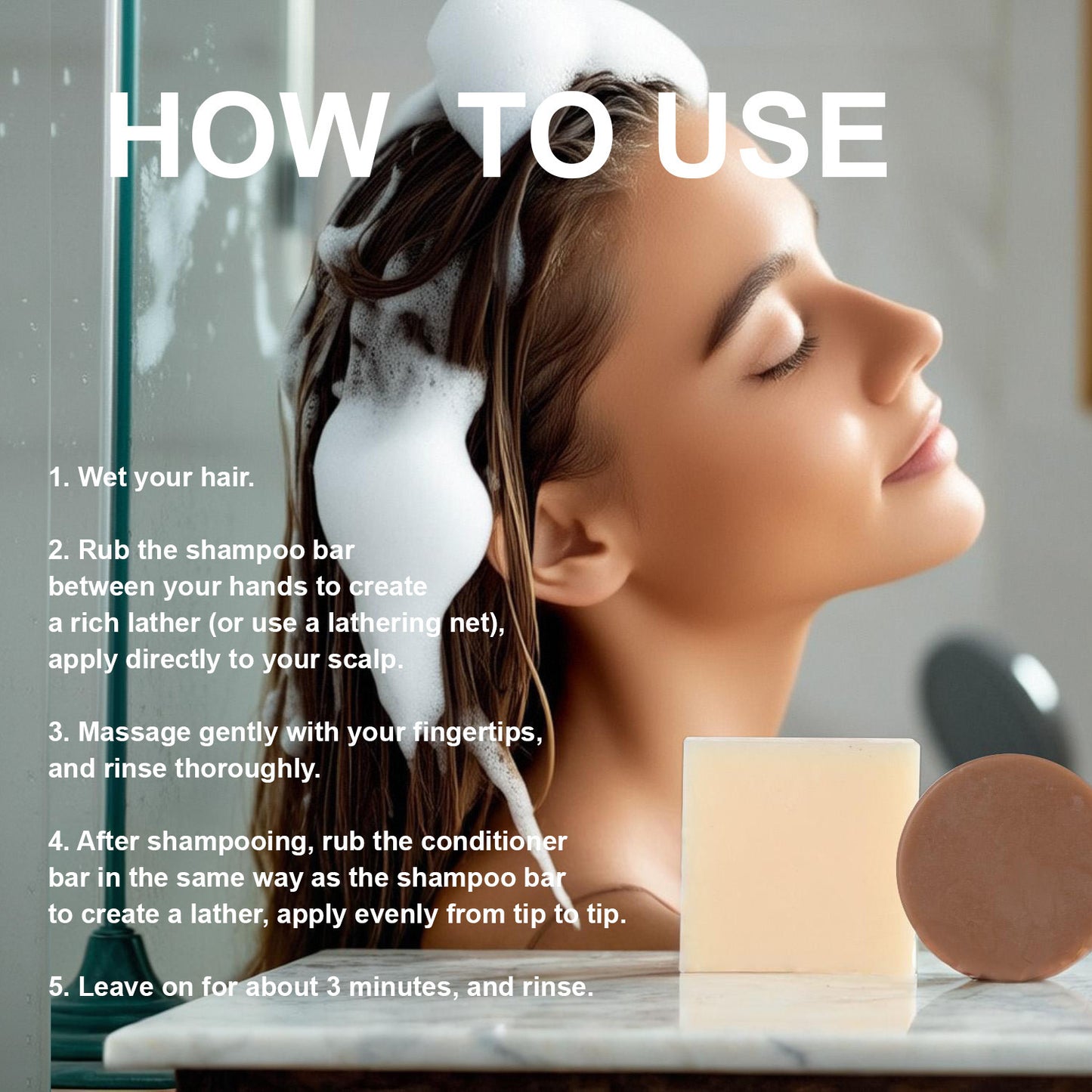 Haarseife - Shampoo & Conditioner Set