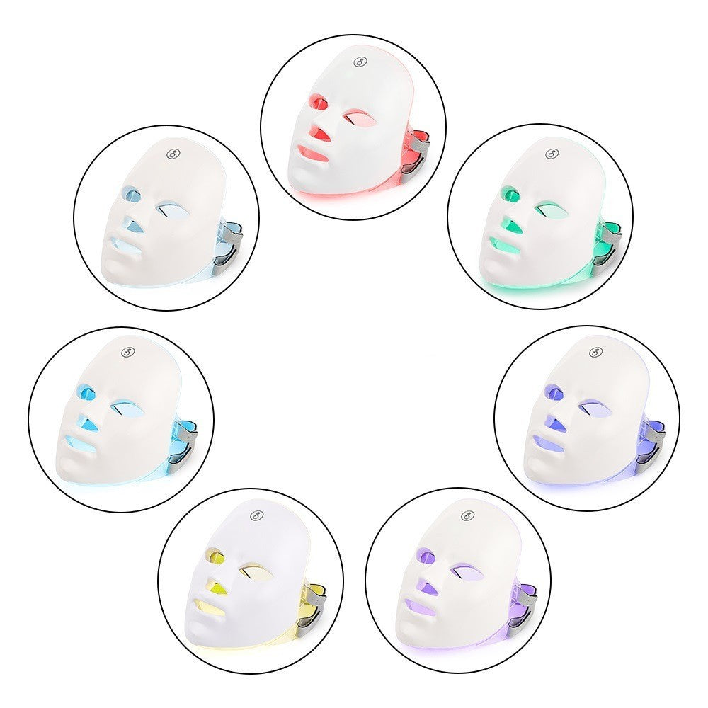 LED-Lichttherapie Maske