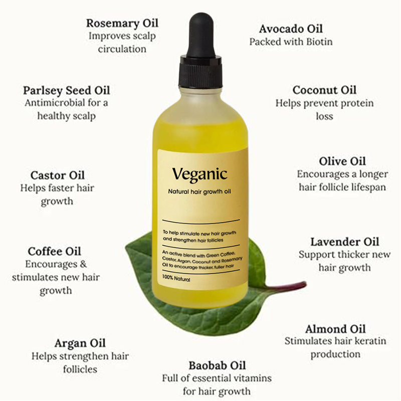 Veganic Natural Hair Oil