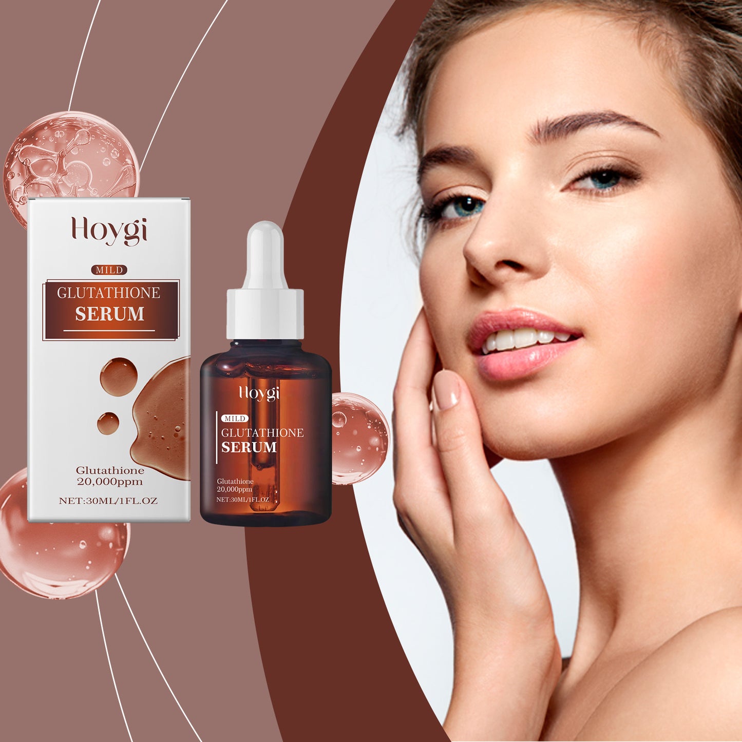 Glutathion Gesichtsserum – Feuchtigkeit & Hautbild-Verbesserung