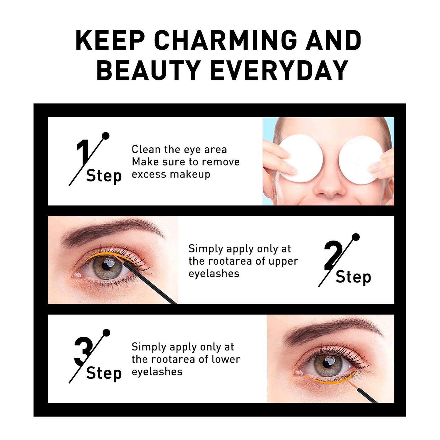 Wimpernserum – Natürliches Serum für lange & geschwungene Wimpern (3ml)