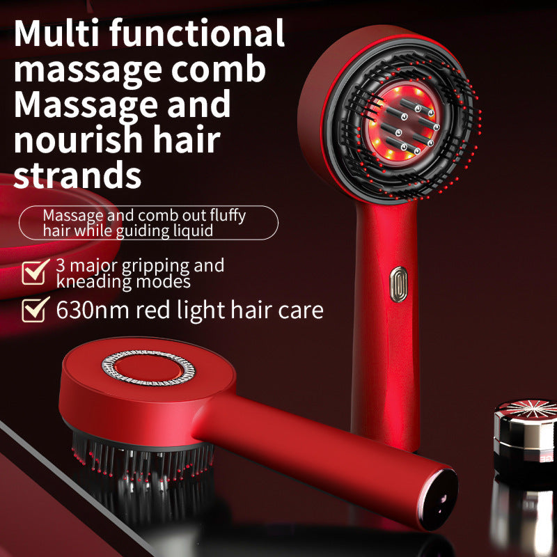 Rotlicht Kopfhaut-Massagekamm