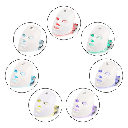LED-Lichttherapie Maske