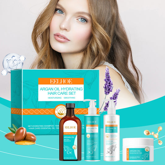 Arganöl Haarpflege-Set – Feuchtigkeit & Repair